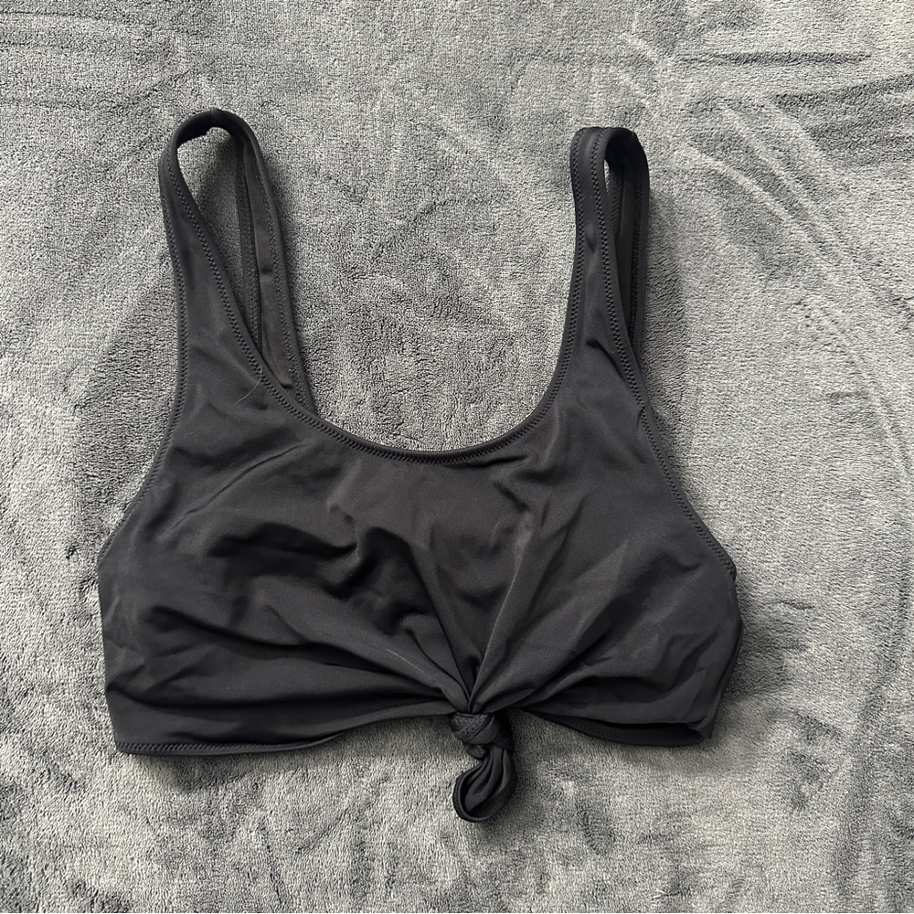 Black Victoria secrets bathing suit shirt top, size x small